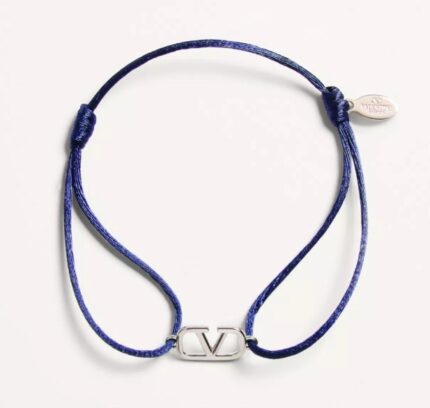 Valentino rope bracelet-blue（瓦伦天奴蓝色手绳）