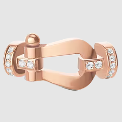 Wrap_Rose_Gold_Horseshoe_clasp_bracelet_Interval_zircon